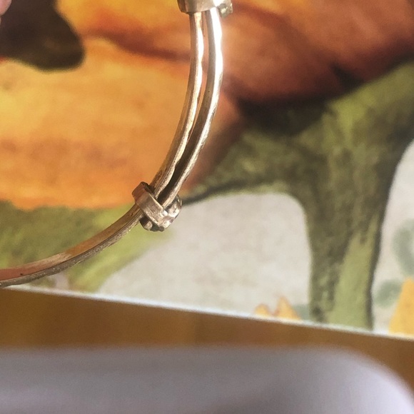 Adorable vintage 12kt gold adjustable bracelet - Picture 6 of 10